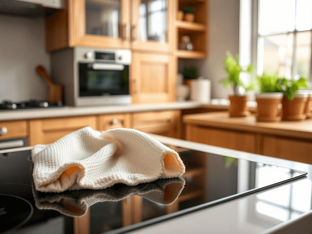 Jak czyścić płytę indukcyjną, aby uniknąć zarysowań?