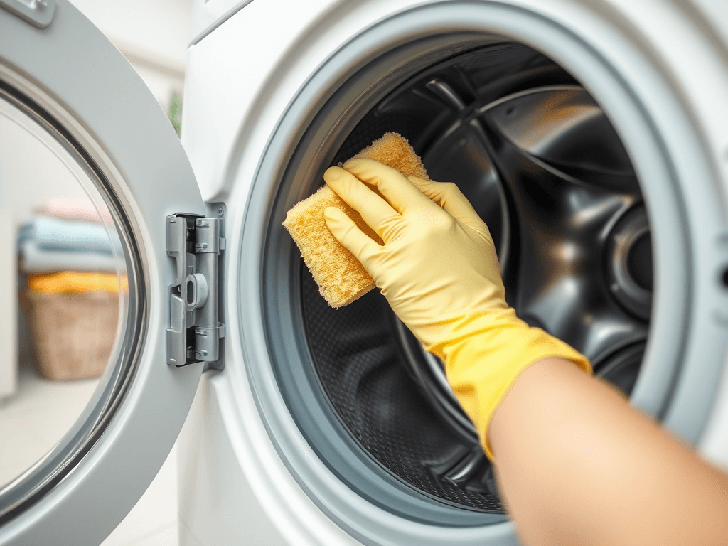 Jak usunąć pleśń z pralki? Domowe sposoby